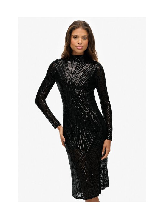 Superdry - Open back -midimekko - 9LY BLACK DECO SEQUIN - photo 4 Superdry - Open back -midimekko - 9LY BLACK DECO SEQUIN | Stockmann - photo 4