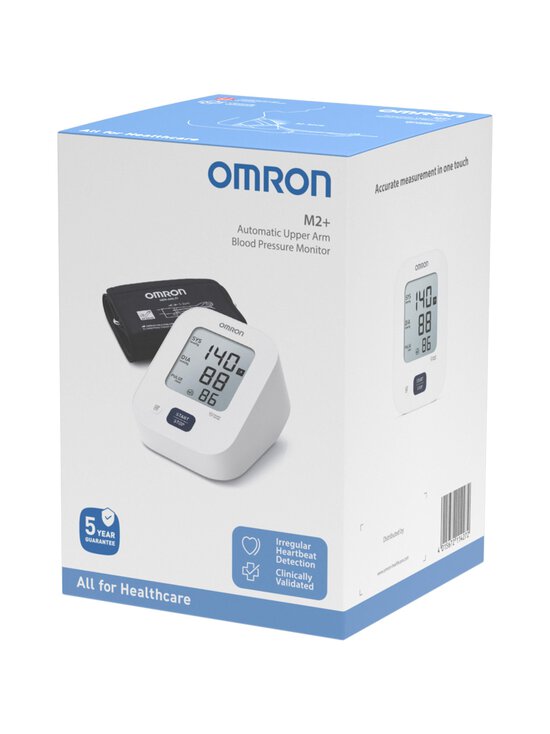 Omron - M2+ Blood Pressure Monitor -verenpainemittari - WHITE | Stockmann - photo 2