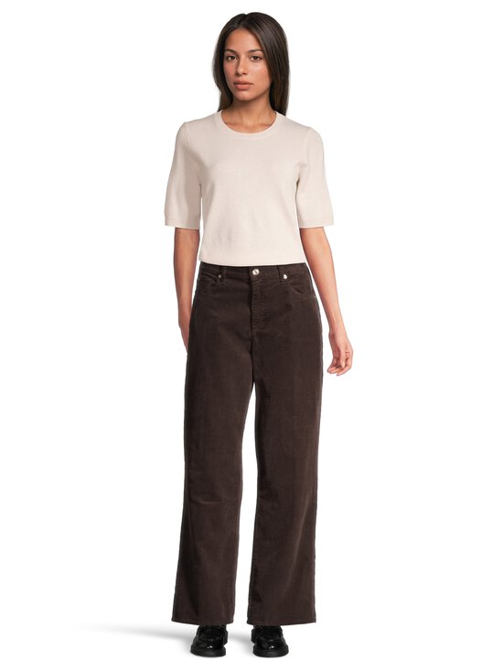 7 For All Mankind - Stovepipe Straight -vakosamettihousut - U71LP BROWN | Stockmann - photo 3