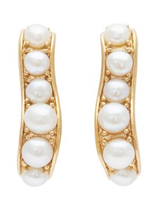 MISSOMA - Pearl Wave Small Hoop auskari - GOLD | Stockmann