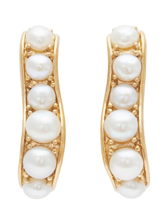 MISSOMA - Pearl Wave Small Hoop auskari - GOLD | Stockmann - photo 1