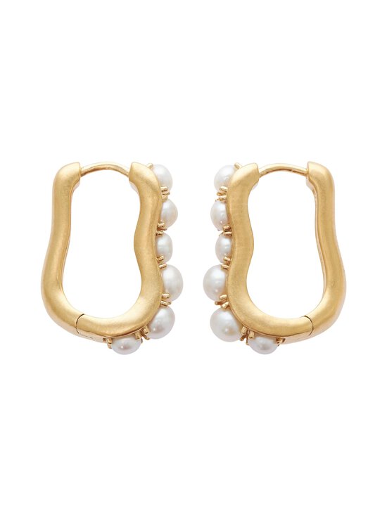 MISSOMA - Pearl Wave Small Hoop auskari - GOLD | Stockmann - photo 2