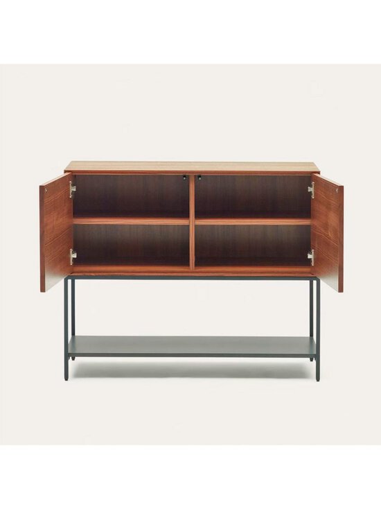 Kave Home - Vedrana-senkki pähkinä/musta 98 x 80 cm - BEIGE | Stockmann - photo 3