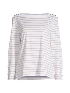 Emporio Armani - Jumper-trikoopaita - F1039 FANCY WARM WHITE/ALMOND | Stockmann