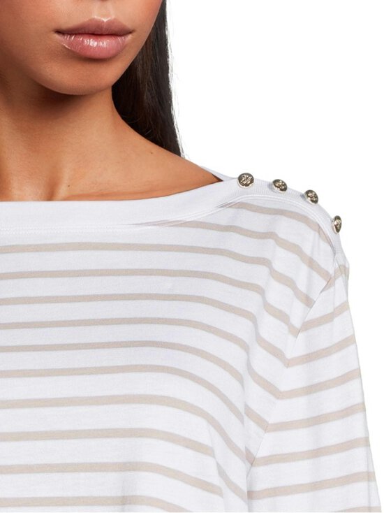 Emporio Armani - Jumper-trikoopaita - F1039 FANCY WARM WHITE/ALMOND | Stockmann - photo 4