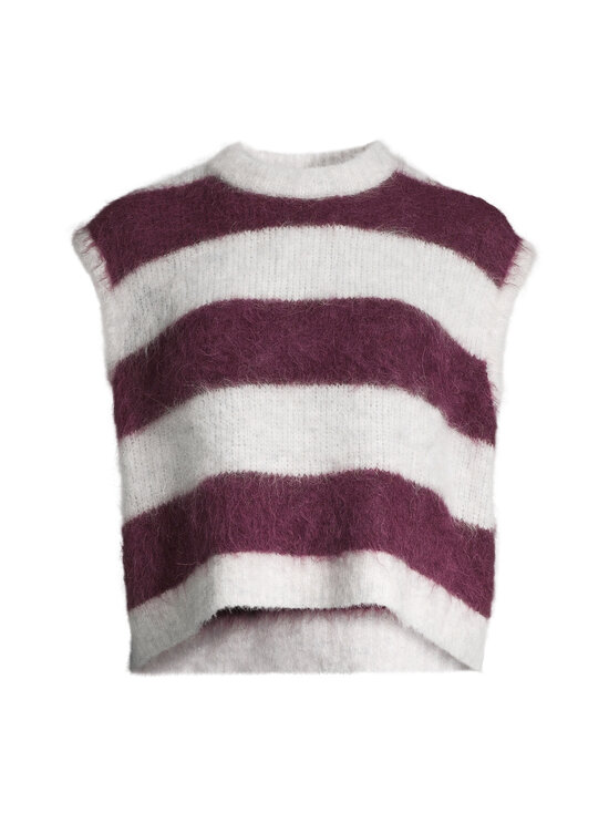 American Vintage - Niby-neuleliivi - RAYURES CRANBERRY | Stockmann - photo 1