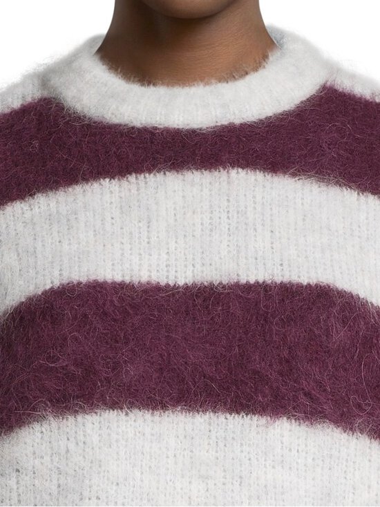 American Vintage - Niby-neuleliivi - RAYURES CRANBERRY | Stockmann - photo 4