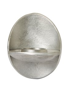 Ferm Living - Agapé Wall Tealight -seinäkynttiläteline - ALUMINIUM | Stockmann