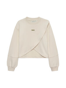 Calvin Klein Kids - Folded Logo Label -collegepaita - PGB WHITECAP GRAY | Stockmann