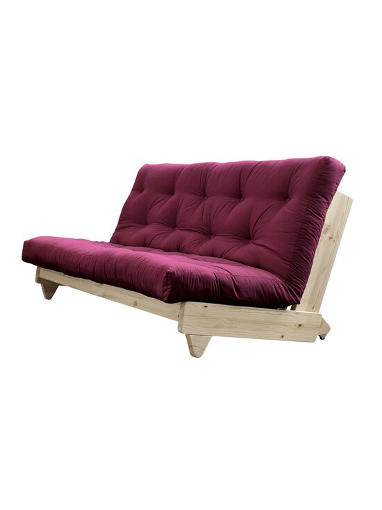 Karup - Fresh-futonsohva bordeaux/mänty L 200 cm - PINK | Stockmann - photo 3