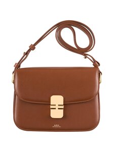 A.P.C - Grace Small ādas soma - CAD HAZELNUT | Stockmann