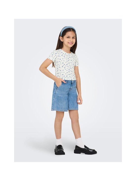 KIDS ONLY - KogBella Life -trikoopaita - MAZARINE BLUE DETAIL:WHITE BACKGROUND | Stockmann - photo 3