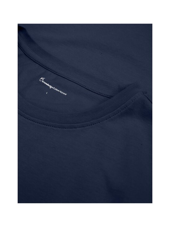 Knowledge Cotton Apparel - Loke Badge -paita - 1257 INSIGNA BLUE MELANGE | Stockmann - photo 5