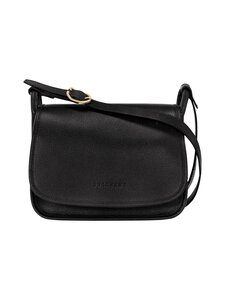 Longchamp - Le Foulonné Cross Body M -nahkalaukku - 001 BLACK Longchamp - Le Foulonné Cross Body M -nahkalaukku - 001 BLACK | Stockmann