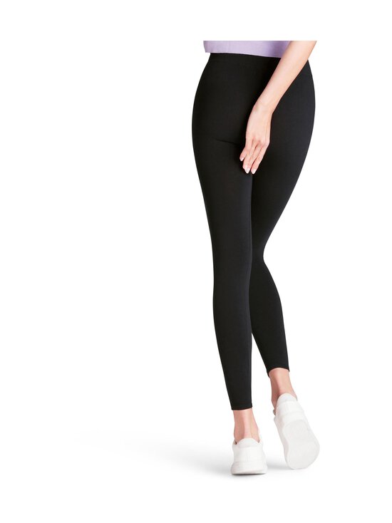 Falke - Cotton Seamless -leggingsit - 3009 BLACK | Stockmann - photo 2