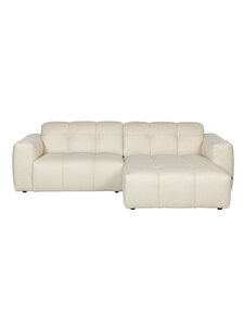 Furninova - Chess-divaanisohva Dolce Cream -kangas valkoinen L 250 cm/oikea - WHITE | Stockmann