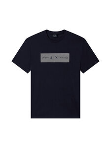 ARMANI EXCHANGE - Logo Print t-paita - AF10356 UB101 DEEP NAVY | Stockmann
