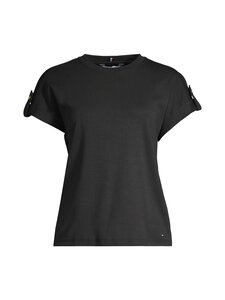 Tommy Hilfiger - Gold Button Modern t-paita - BDS BLACK | Stockmann
