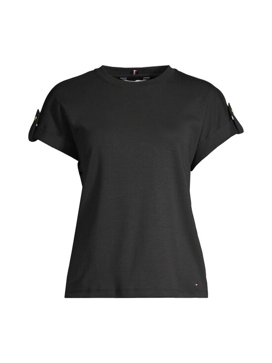 Tommy Hilfiger - Gold Button Modern t-paita - BDS BLACK - photo 1 Tommy Hilfiger - Gold Button Modern t-paita - BDS BLACK | Stockmann - photo 1
