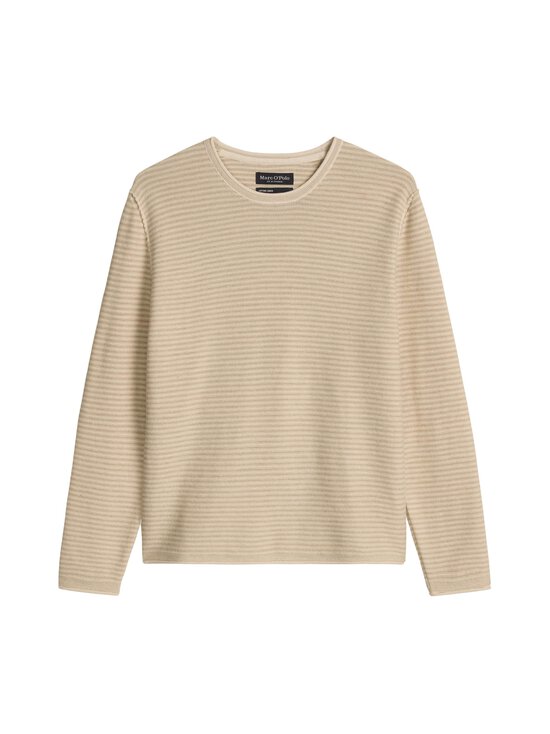 Marc O'Polo - Crewneck Cotton Linen -neulepaita - 709 LIGHT OAT | Stockmann - photo 1