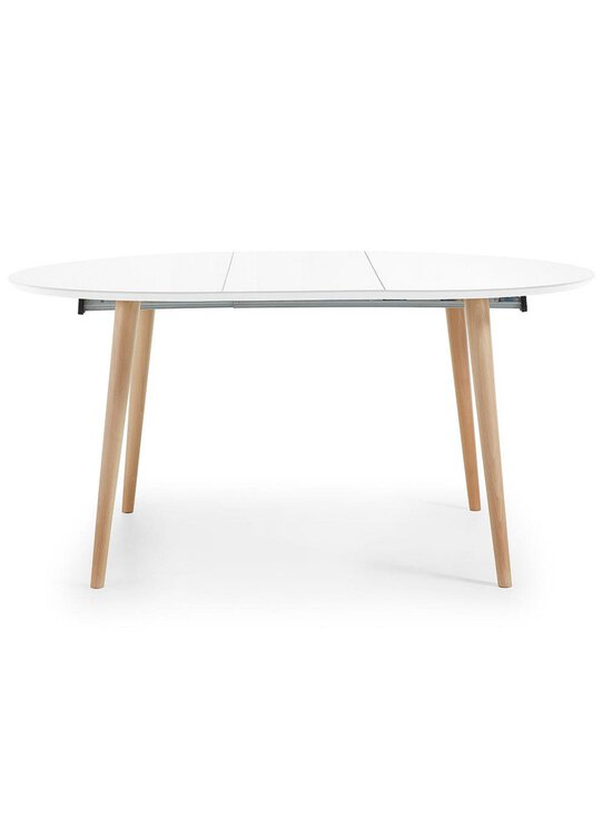 Kave Home - Oqui- jatkettava ruokapöytä - PYÖKKI,VALKOINEN | Stockmann - photo 4