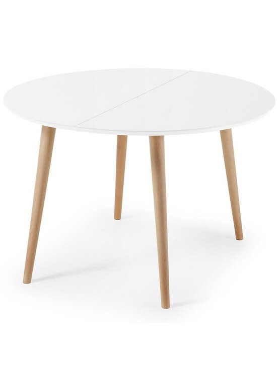 Kave Home - Oqui- jatkettava ruokapöytä - PYÖKKI,VALKOINEN | Stockmann - photo 1