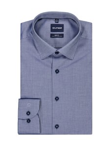 Olymp - Body Fit Solid -kauluspaita - 18 MARINE | Stockmann