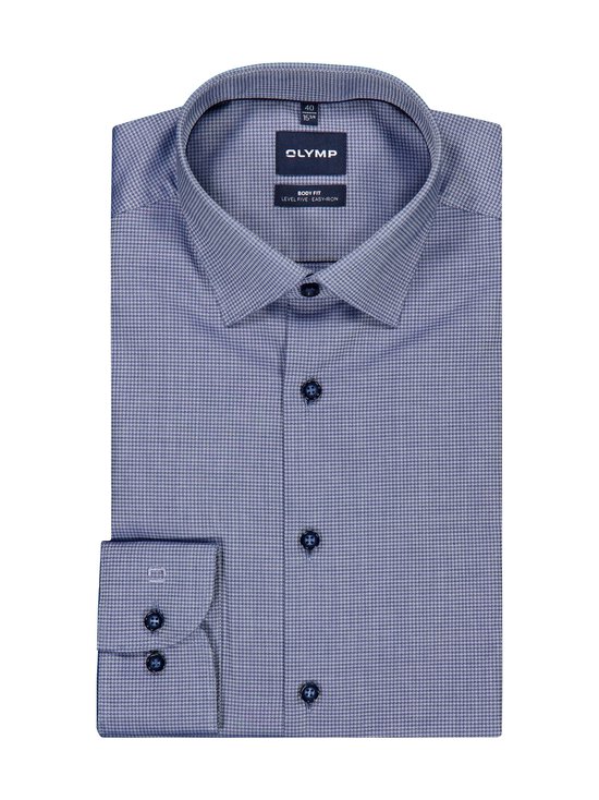 Olymp - Body Fit Solid -kauluspaita - 18 MARINE | Stockmann - photo 1