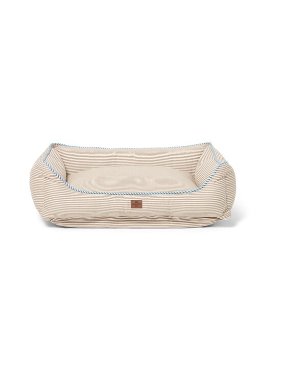 Lexington - Striped Organic Cotton Dog Bed -koiranpeti 80 x 60 cm - BEIGE/WHITE/BLUE | Stockmann - photo 1
