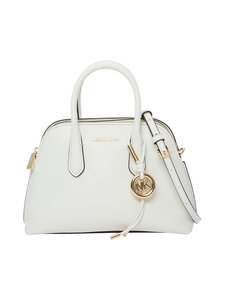 Michael Michael Kors - Medium Dome Chain Satchel -käsilaukku - 165 EGGSHELL | Stockmann