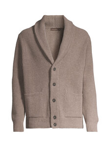 Oscar Jacobson - Roland adīta jaka - 406 WALNUT BEIGE | Stockmann