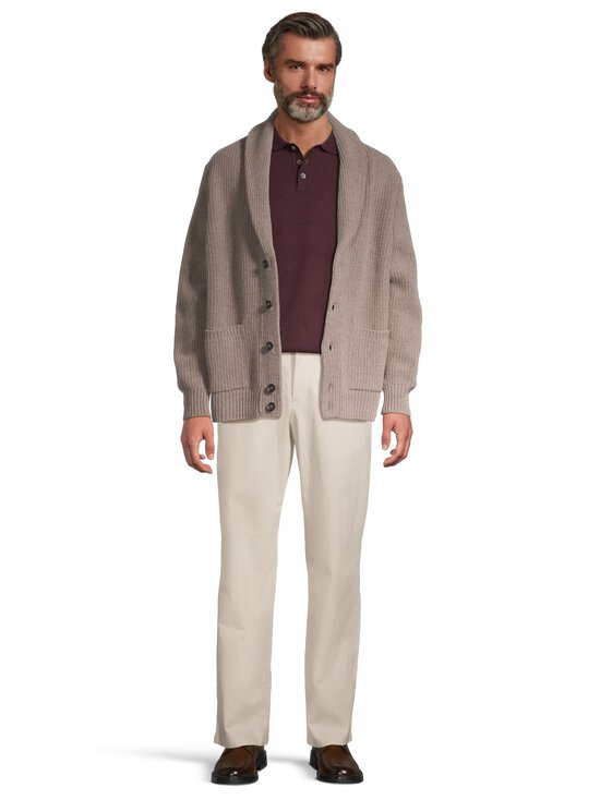 Oscar Jacobson - Roland adīta jaka - 406 WALNUT BEIGE | Stockmann - photo 2