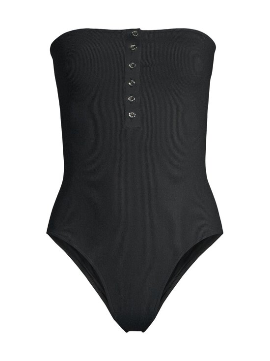 TOTEME - Ribbed Strapless -uimapuku - BLACK | Stockmann - photo 1