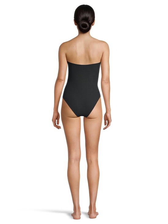 TOTEME - Ribbed Strapless -uimapuku - BLACK | Stockmann - photo 3