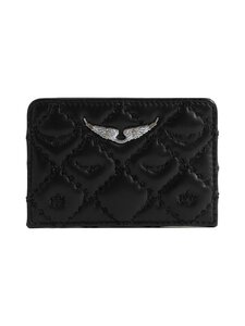 Zadig&Voltaire - ZV Pass Quilted Monogram -korttikotelo - 011 BLACK Zadig&Voltaire - ZV Pass Quilted Monogram -korttikotelo - 011 BLACK | Stockmann