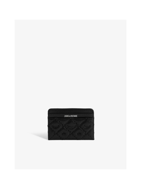 Zadig&Voltaire - ZV Pass Quilted Monogram -korttikotelo - 011 BLACK - photo 2 Zadig&Voltaire - ZV Pass Quilted Monogram -korttikotelo - 011 BLACK | Stockmann - photo 2