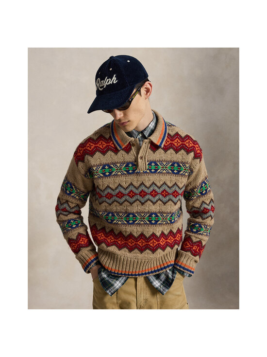 Polo Ralph Lauren - Fair Isle -neulepaita - 001 TAN MULTI | Stockmann - photo 2