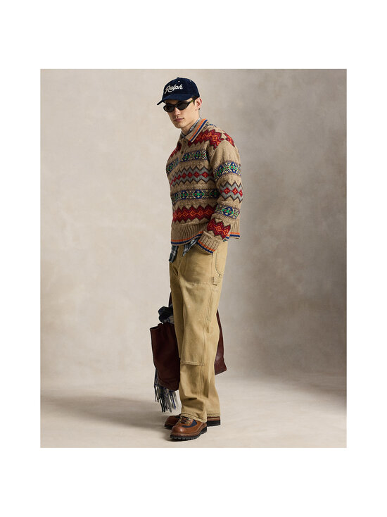 Polo Ralph Lauren - Fair Isle -neulepaita - 001 TAN MULTI | Stockmann - photo 4