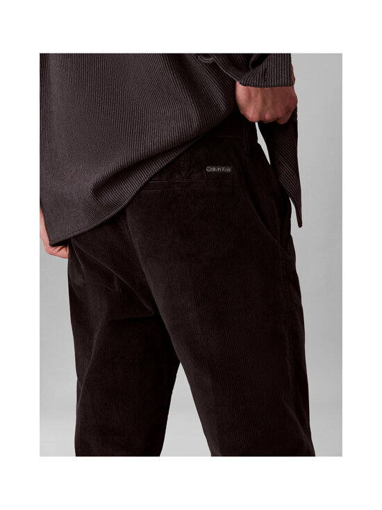 Calvin Klein Jeans - Suoralahkeiset vakosamettichinot - UB1 BLACK | Stockmann - photo 6