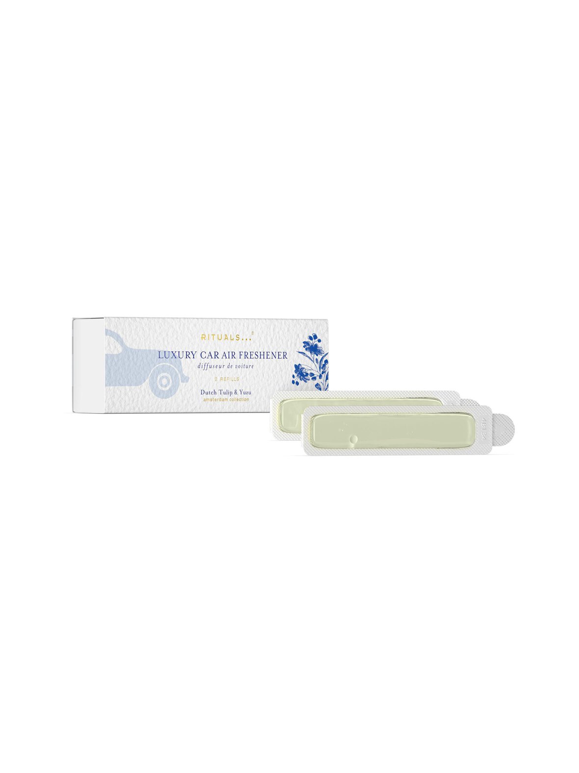 Amsterdam collection car air freshener refill -autotuoksu, täyttöpakkaus