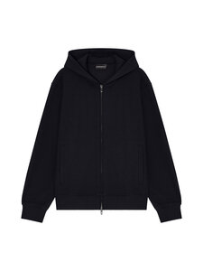 Emporio Armani - Hupullinen collegetakki - AF13700 FB406 NAVY STRIPE JACQUARD | Stockmann