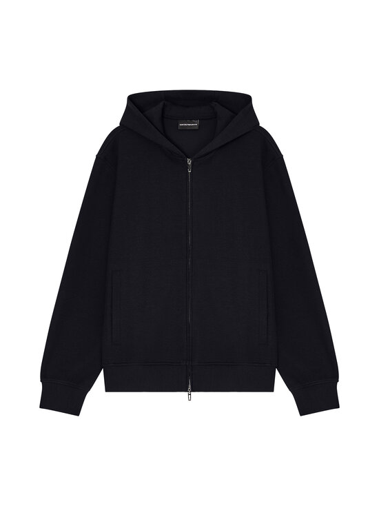 Emporio Armani - Hupullinen collegetakki - AF13700 FB406 NAVY STRIPE JACQUARD | Stockmann - photo 1