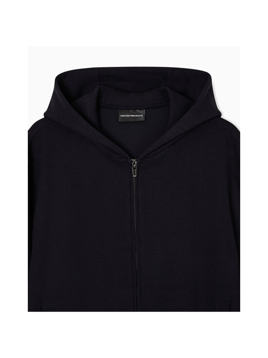 Emporio Armani - Hupullinen collegetakki - AF13700 FB406 NAVY STRIPE JACQUARD | Stockmann - photo 3