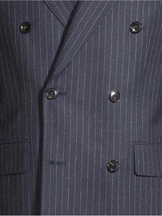 SAND Copenhagen - Pintsak Star Double Breasted Split - 590 DARK NAVY BLUE | Stockmann - photo 5