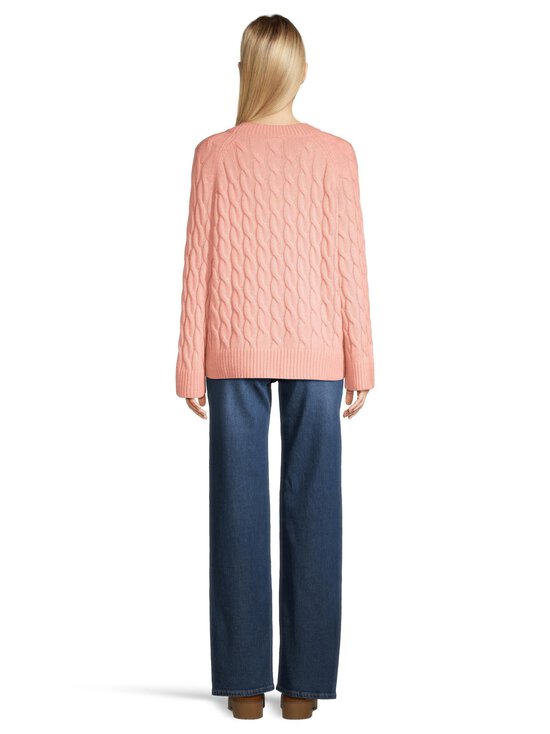 ESSENTIALS by Stockmann - Nikita-palmikkoneulepusero - BLOOM 26024 -ROSE - photo 3 ESSENTIALS by Stockmann - Nikita-palmikkoneulepusero - BLOOM 26024 -ROSE | Stockmann - photo 3