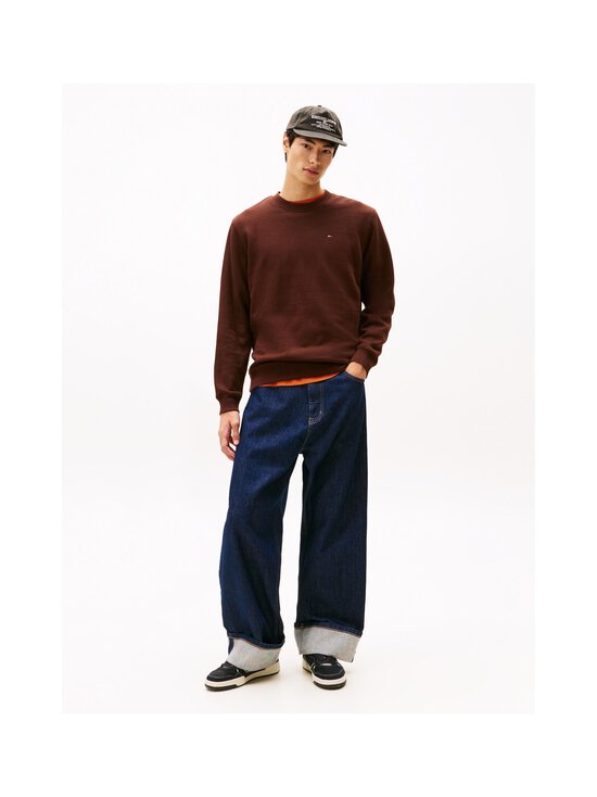 Tommy Jeans - Regular Flag Crew -collegepaita - GS7 RICH BROWN | Stockmann - photo 4