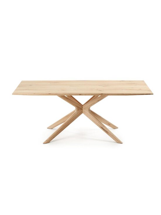 Kave Home - Armande-ruokapöytä vaalea tammi 100 x 200 cm - BROWN | Stockmann - photo 2