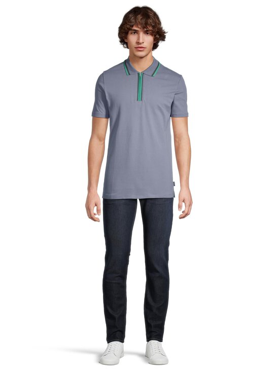 PS Paul Smith - Half Zip polo krekls - GREY - photo 2 PS Paul Smith - Half Zip polo krekls - GREY | Stockmann - photo 2
