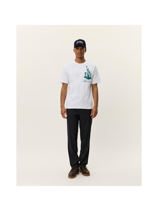 Les Deux - Checkmate t-paita - 201 WHITE | Stockmann - photo 6