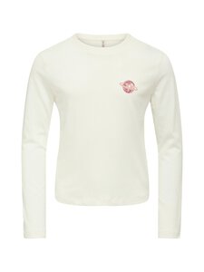 KIDS ONLY - Trikotaažsärk KogLux Print - CLOUD DANCER PRINT:DISCO/ROSE WINE | Stockmann